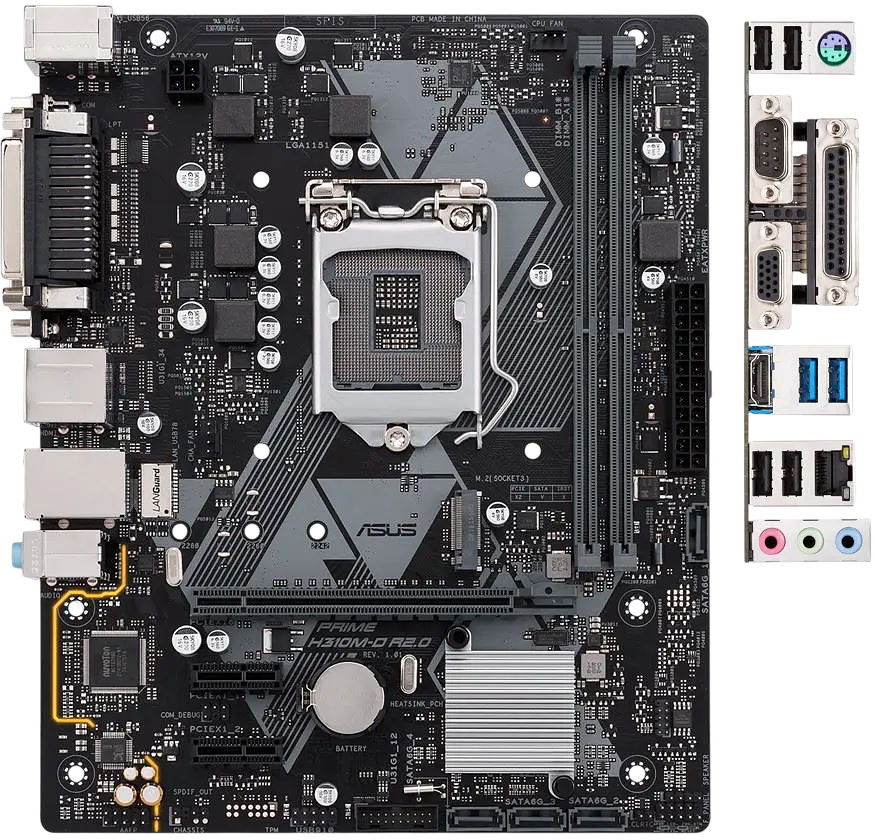 Материнська плата Asus H310M-D Prime (PRIME H310M-D) Б/В - фото 3