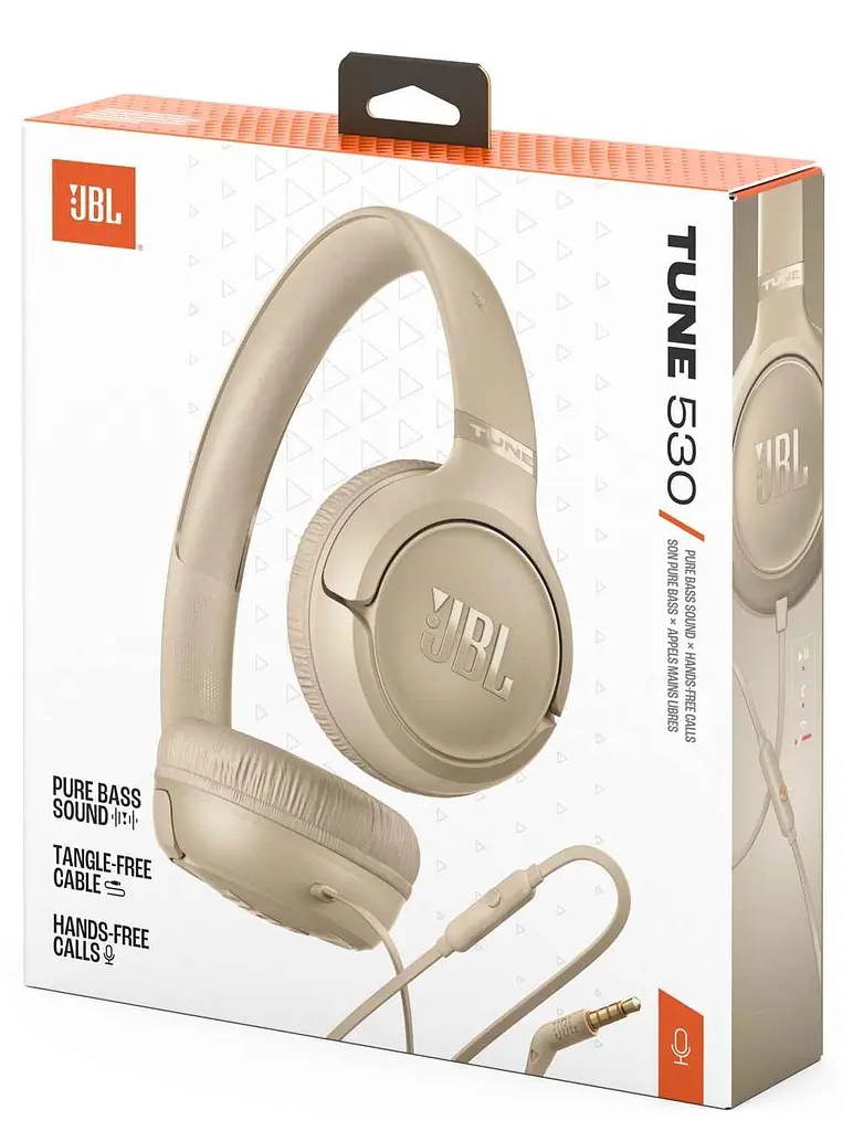 Навушники TUNE 530 Beige (JBLT530BEG) JBL teh0021344 - фото 10