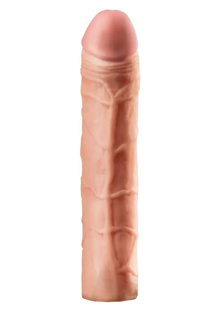 Насадка для пеніса Pipedream Perfect Extension Flesh 22.8 см тілесний - фото 5
