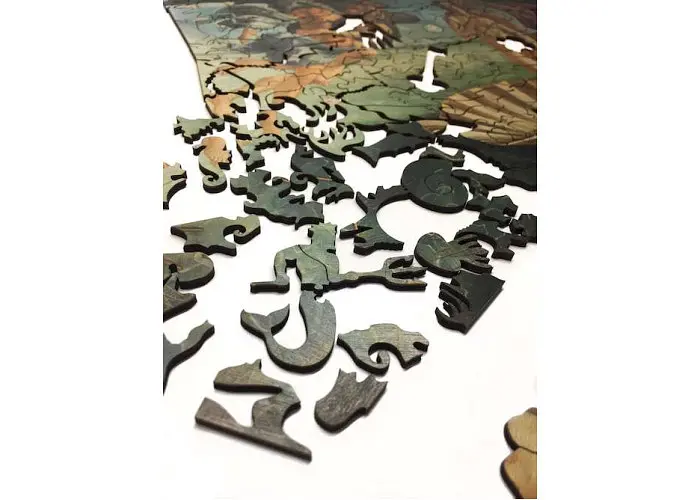 Пазл Wood Clever Puzzles дерев'яний авторський Народження Венери 294 ел. (80768) - фото 3