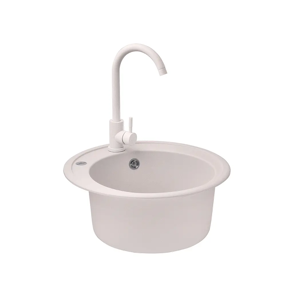 Кухонна мийка Kroner KRP Komposit COL-510 (CV027406) - фото 4