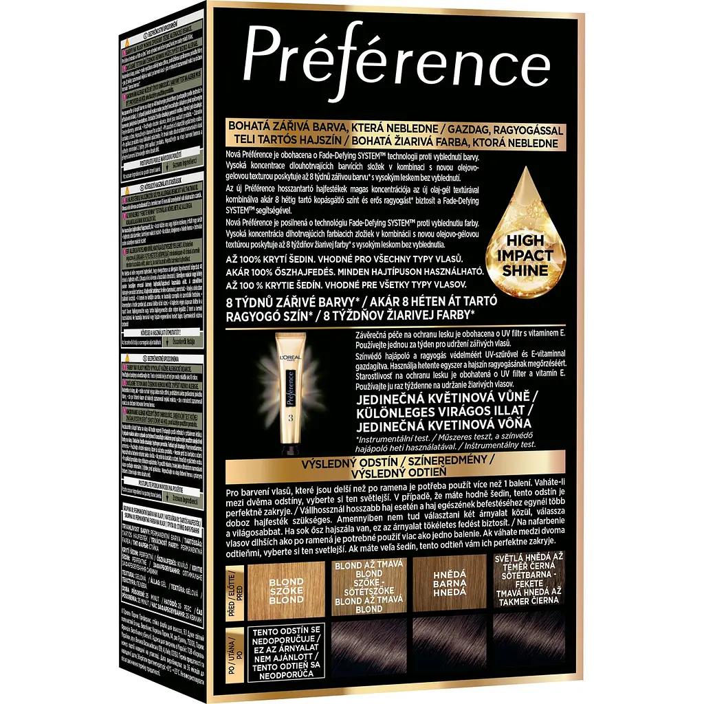 Стійка фарба для волосся L'Oreal Paris Preference 3.0 Brasilia Dark Brown 174 мл - фото 2