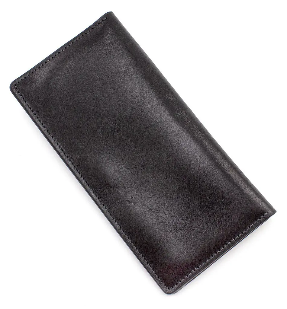 Стильное мужское портмоне из кожи GRANDE PELLE 19,5х10х2,5 см acs0024469 - фото 3