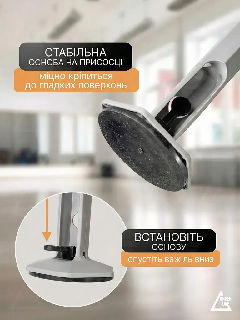 Боксерська груша‑м’яч на стійці з регулюванням висоти 133–145см, на присосці, швидкісна реакційна груша для тренувань (4977953077) - фото 4