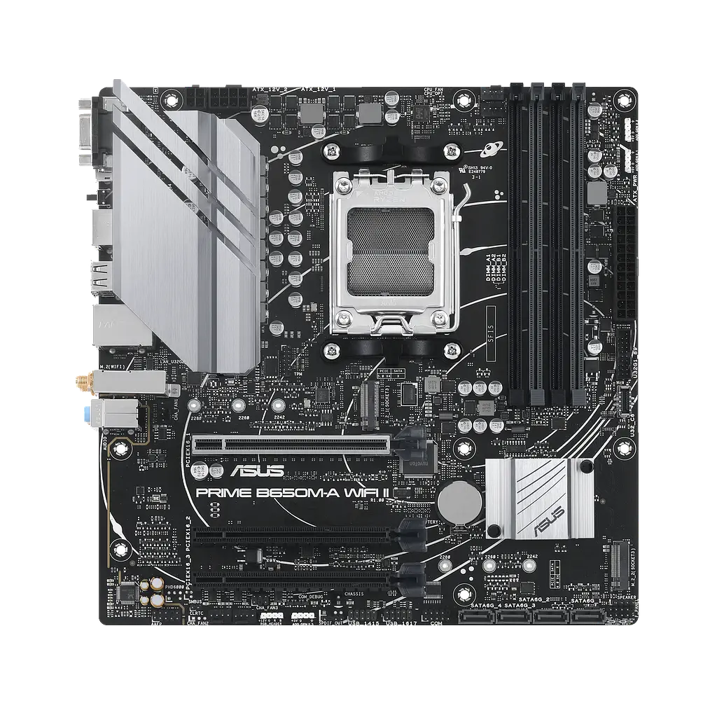 Материнська плата Asus B650M-A Prime Wi-Fi II Socket AM5 (PRIME B650M-A WIFI II) - фото 6