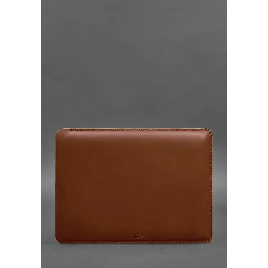 Шкіряний чохол BlankNote Crazy Horse для MacBook 13 дюймів Світло-коричневий - фото 2