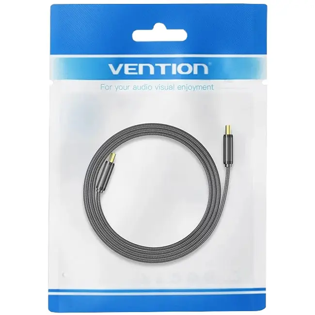 Кабель HDMI M-M, 2.0 м, V2.1, 8K 60Гц, плоский з обплетенням, Vention - фото 3