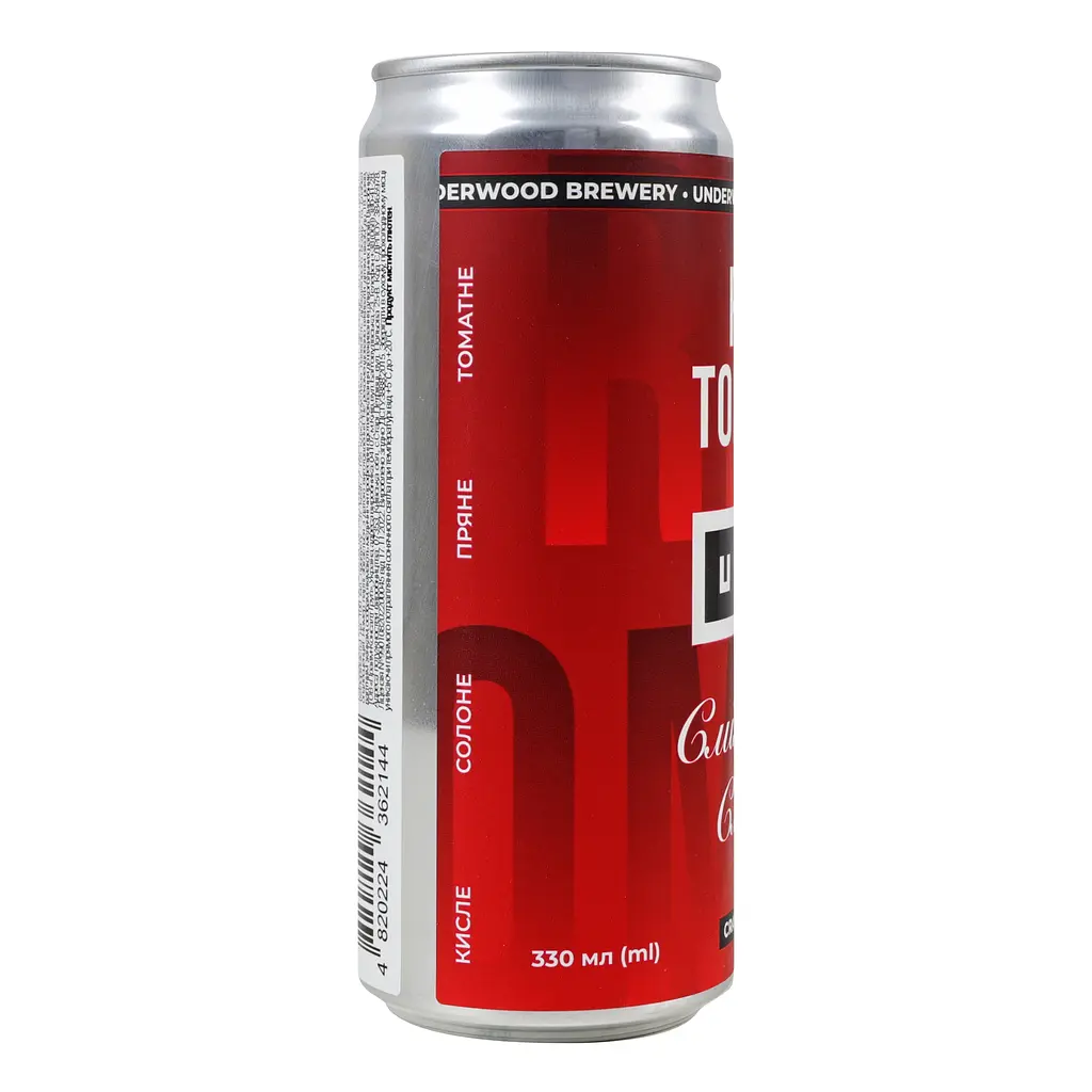 Пиво Underwood Brewery Светлое Red Tomato 4.2% 0.33 л ж/б - фото 2