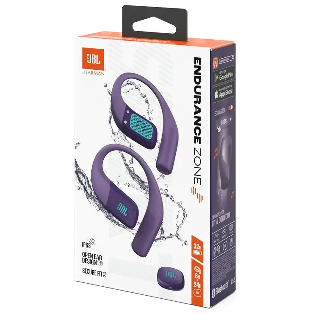 Навушники JBL Endurance Zone Purple (JBLENDUZONEPUR) - фото 10