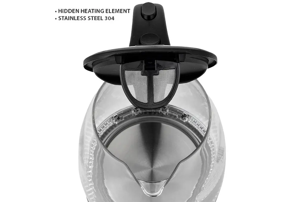 Электрочайник стеклянный Maestro MR-064-GREY 1.7 л 2000 Вт серый - фото 2