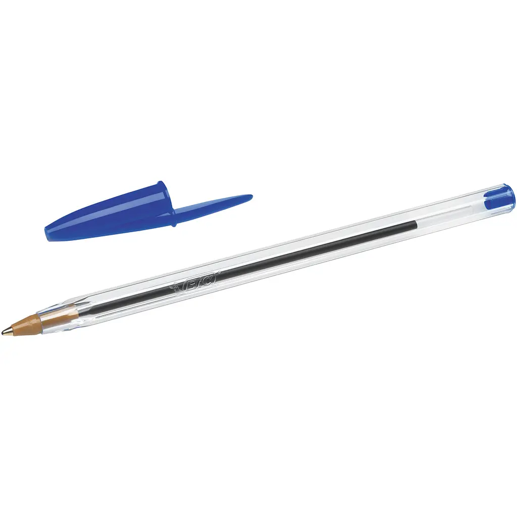 Ручка кулькова BIC Cristal Original, 0,32 мм, синій, 4 шт. (8308601) - фото 2