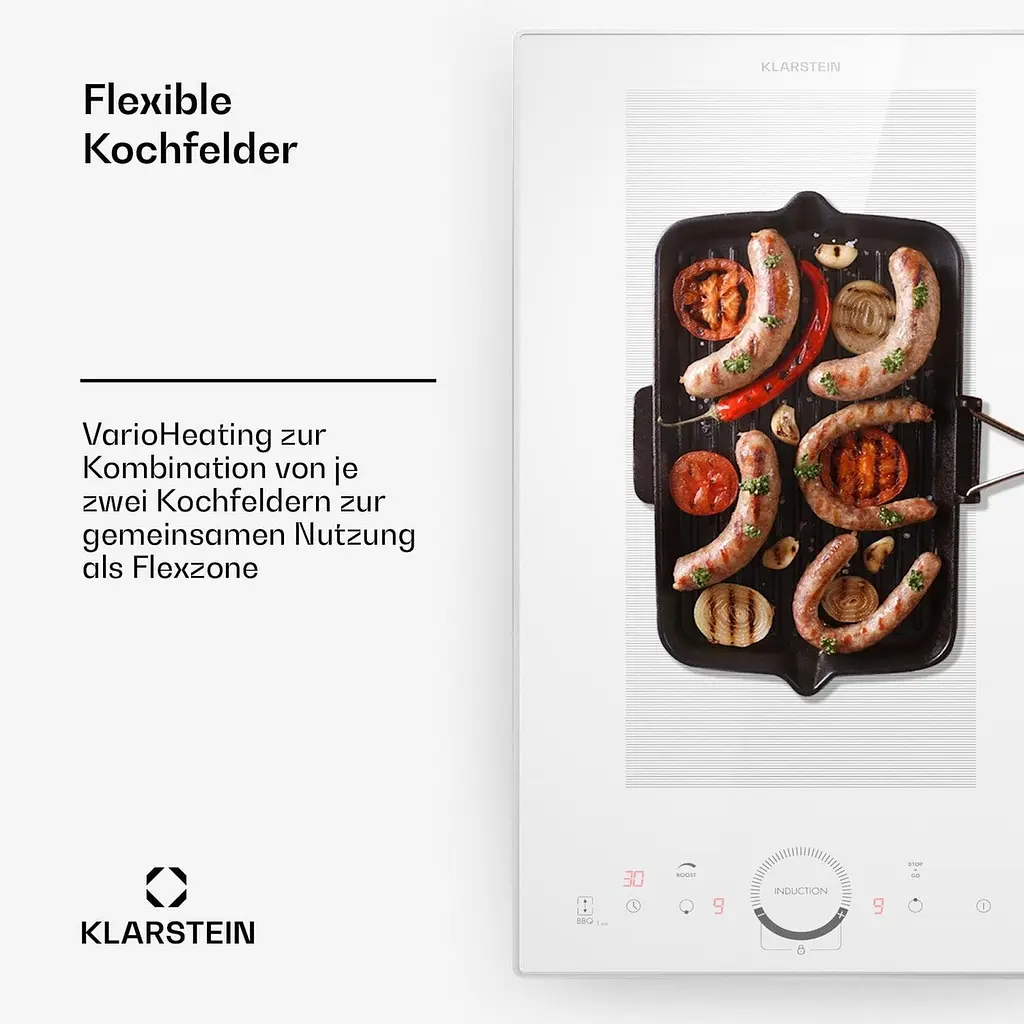 Індукційна варильна поверхня Klarstein Delicatessa Domino Prime (10045583) - фото 6