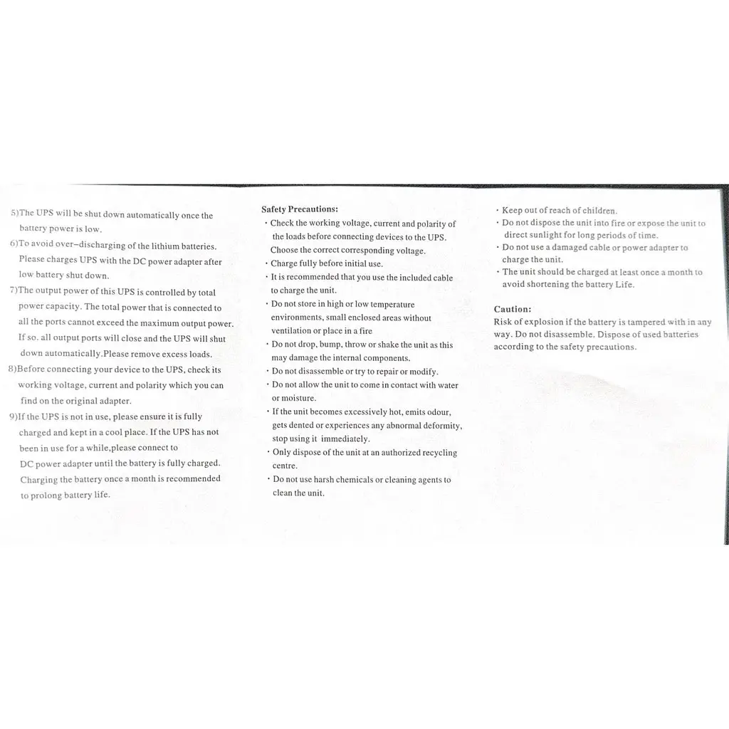 ИБП UPS DC 18W 10400mAh для роутера, терминала, камеры DCP-018W/DC5.5x2.5mm: 5V/9V/12V/USB/LED без блока питания Black - фото 11