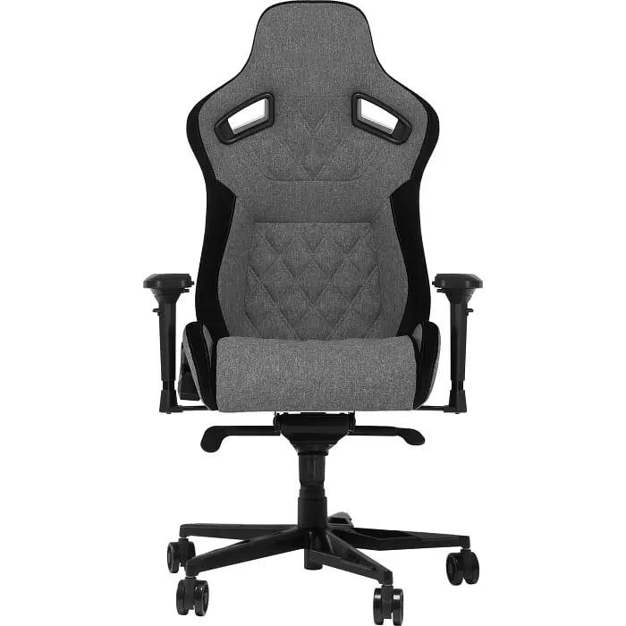 Геймерське крісло GT Racer X-0724 Fabric Gray/Black Suede (X-0724 Fabric Gray/Black Suede) - фото 6