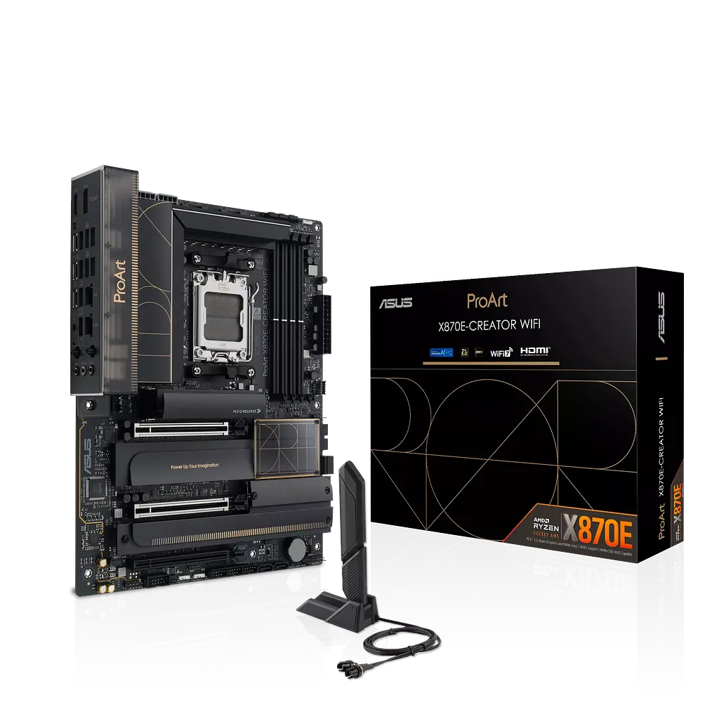Материнська плата Asus X870E-Creator ProArt Wi-Fi Socket AM5 (ProArt X870E-CREATOR WIFI) - фото 5