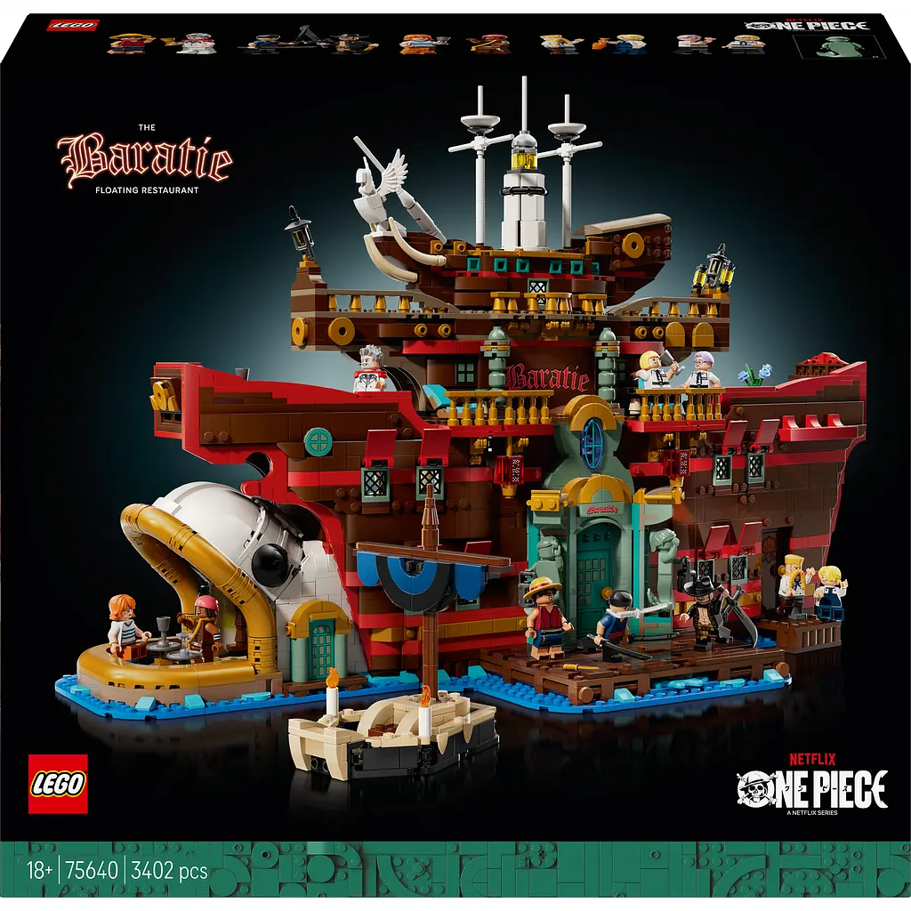 Конструктор LEGO One Piece Плавучий ресторан Бараті 3402 деталі (75640) - фото 2