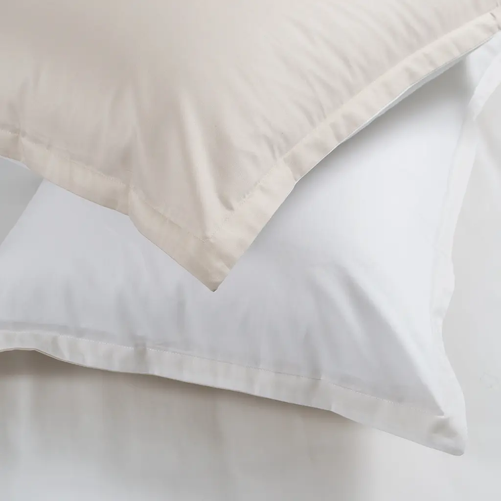 Постельное белье сатин premium 300ТС Lotus Home - Florida бежевый евро - фото 4