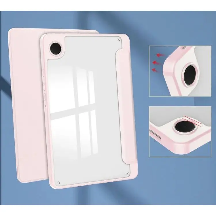 Чехол-книжка BeCover Soft Edge с креплением для стилуса для Samsung Galaxy Tab A9 Plus SM-X210/SM-X215/SM-X216 11.0" Pink (710370) - фото 4