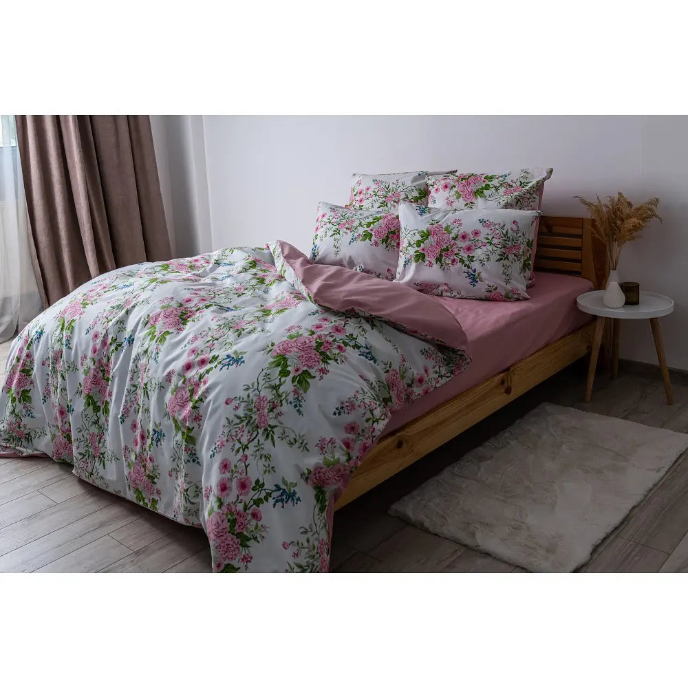 Постільна білизна євро ТЕП Soft dreams Floral Dream 2-03859-25841 200х215 см - фото 3