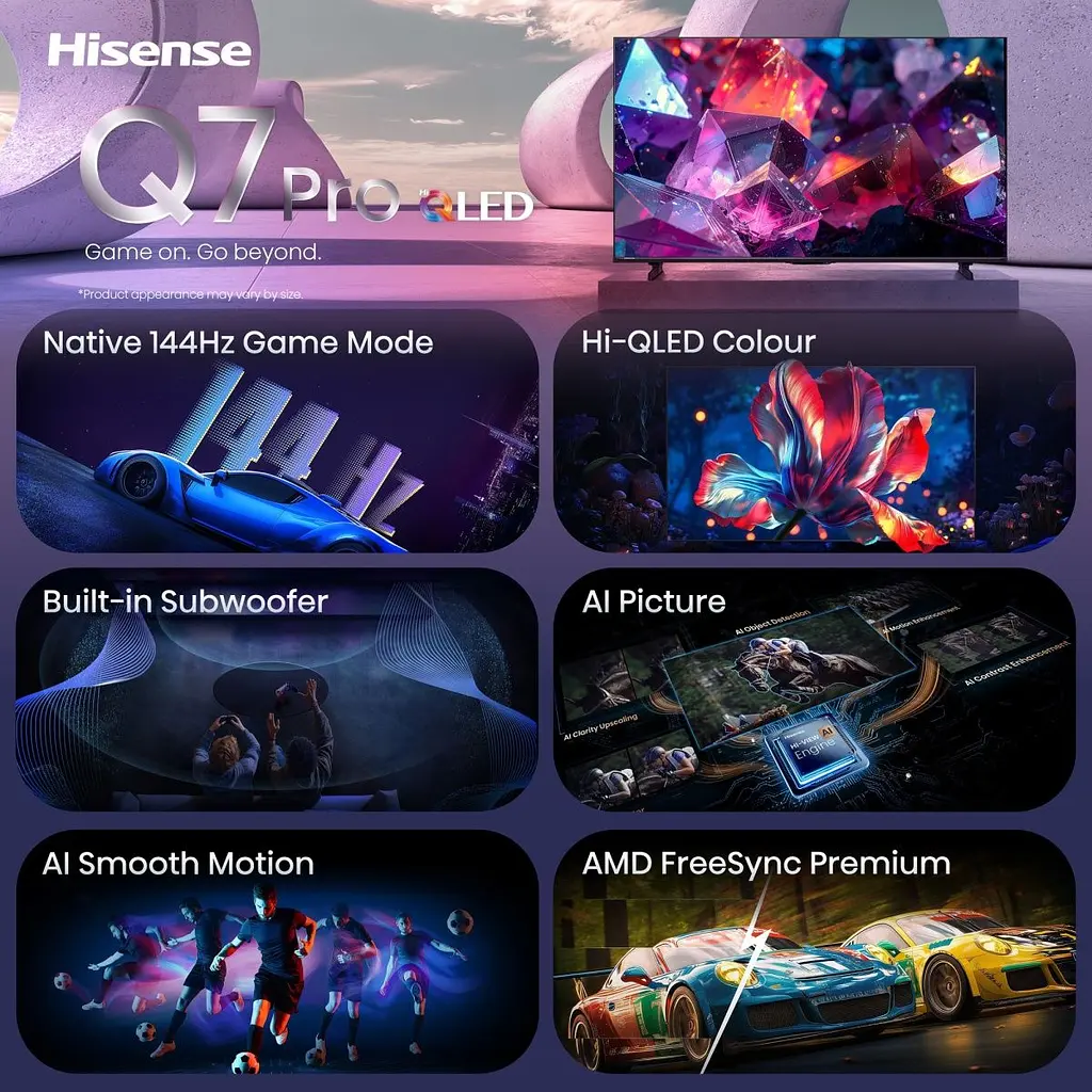 Телевізор Hisense 85E7S Pro 85` QLED Ultra HD 4K (20018344) UA [173915] - фото 9