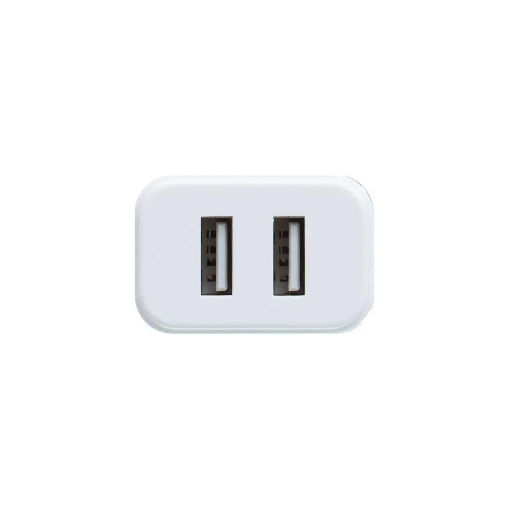 Мережевий зарядний пристрій Hoco C62A 2USB 2.1A White + USB Cable XiaomicroUSB - фото 4