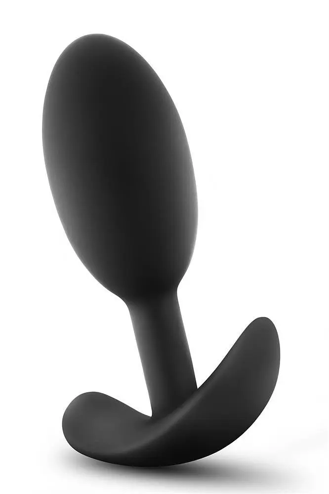 Анальная пробка Anal Adventures Platinum 10.1 см (черный) - фото 6