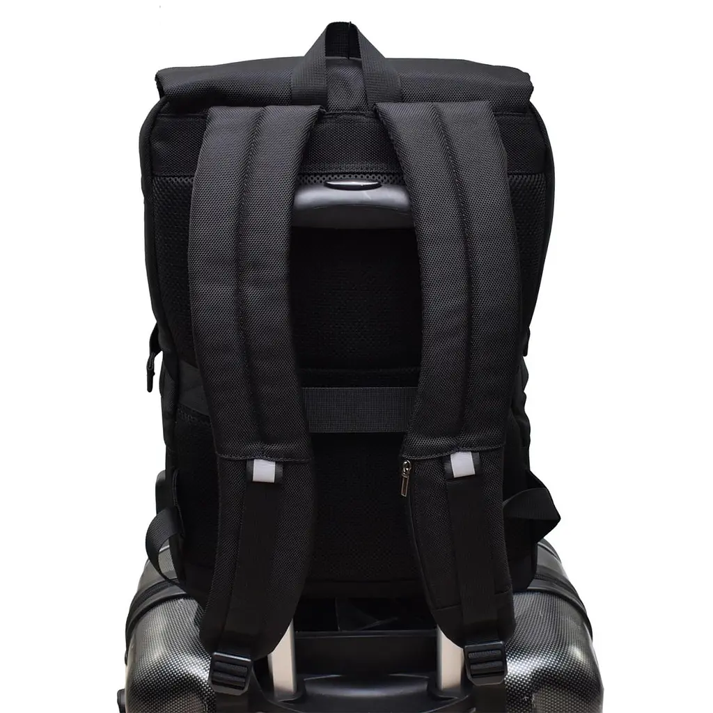 Рюкзак міський Semi Line USB 15 Black (L2007), Чорний - фото 5