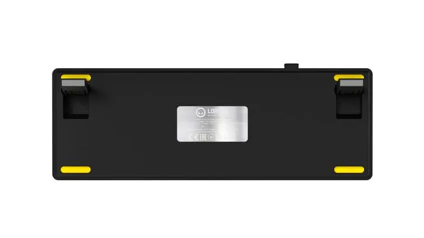 Клавиатура Lorgar KBP70MW Pro Wireless 65% Compact Black Yellow EN/UA (LRG-KBP70MW-YL-US) - фото 8