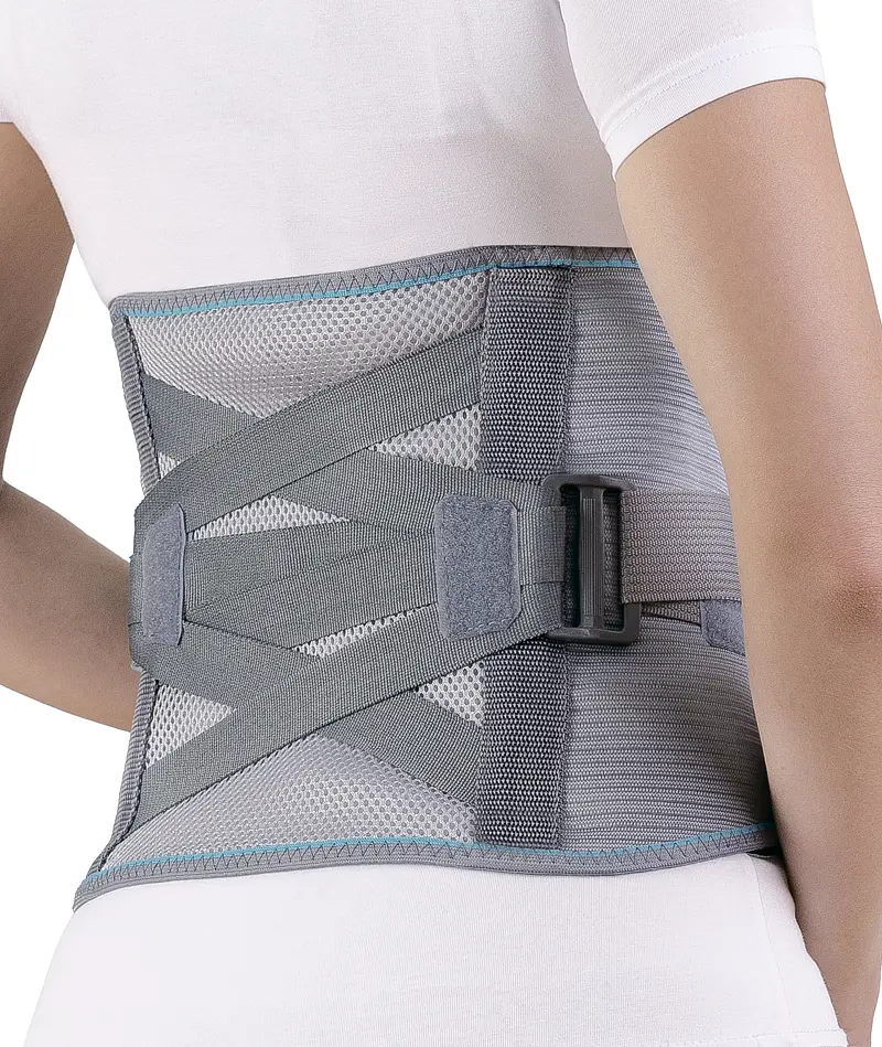 Корсет попереково-крижовий з тяговою сист. універсальний (сірий) розмір 1-3  2032  - фото 3