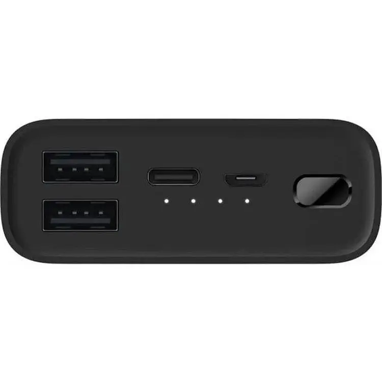 Портативна батарея Xiaomi Mi Power Bank 3 Ultra Compact 10000 mAh Black (PB1022ZM) (BHR4412GL) - фото 3