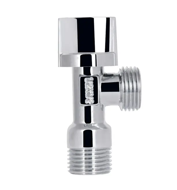 Кран приладовий Thermo Alliance Base Арко 1/2" ЗЗ хром, кутовий латунний SD185W1515 - фото 4