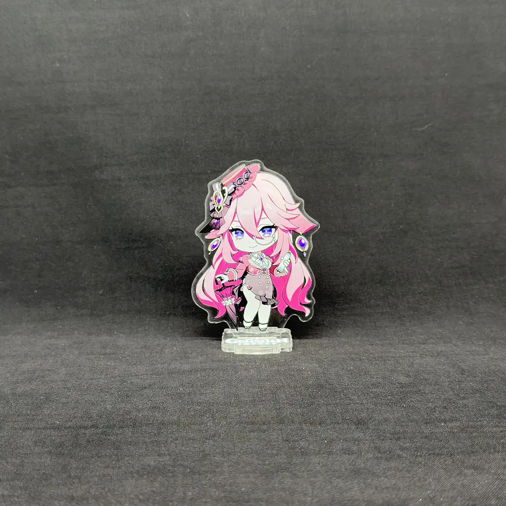 Акрилова колекційна фігурка Геншин Імпакт - Genshin Impact Chibi Яе Міко 4 10 см