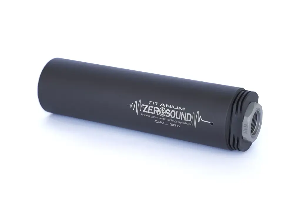 Саундмодератор Zerosound TITAN кал .338 різьба 3/4-24 Вlack - фото 4