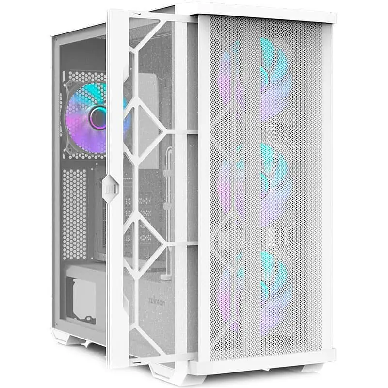 Корпус Zalman Z10 Duo ARGB без БП White (Z10DUOWHITE) - фото 2
