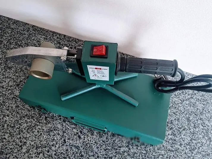 Паяльник для пластиковых труб Bergerr B06 800W кейс с насадками 20-32 мм 30412 - фото 4