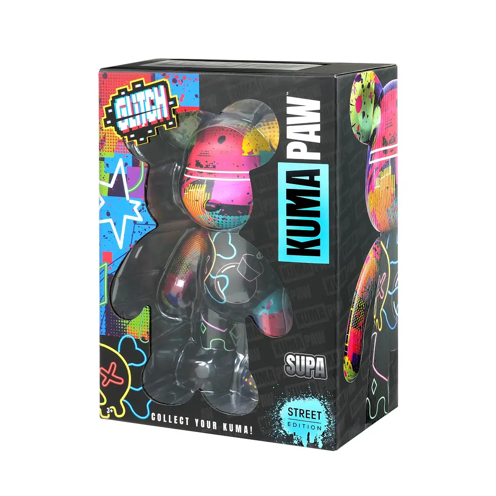 Колекційна фігурка Kuma Paw серія Вуличний вайб – Глітч ToyMonster Art.T02945-2 - фото 6