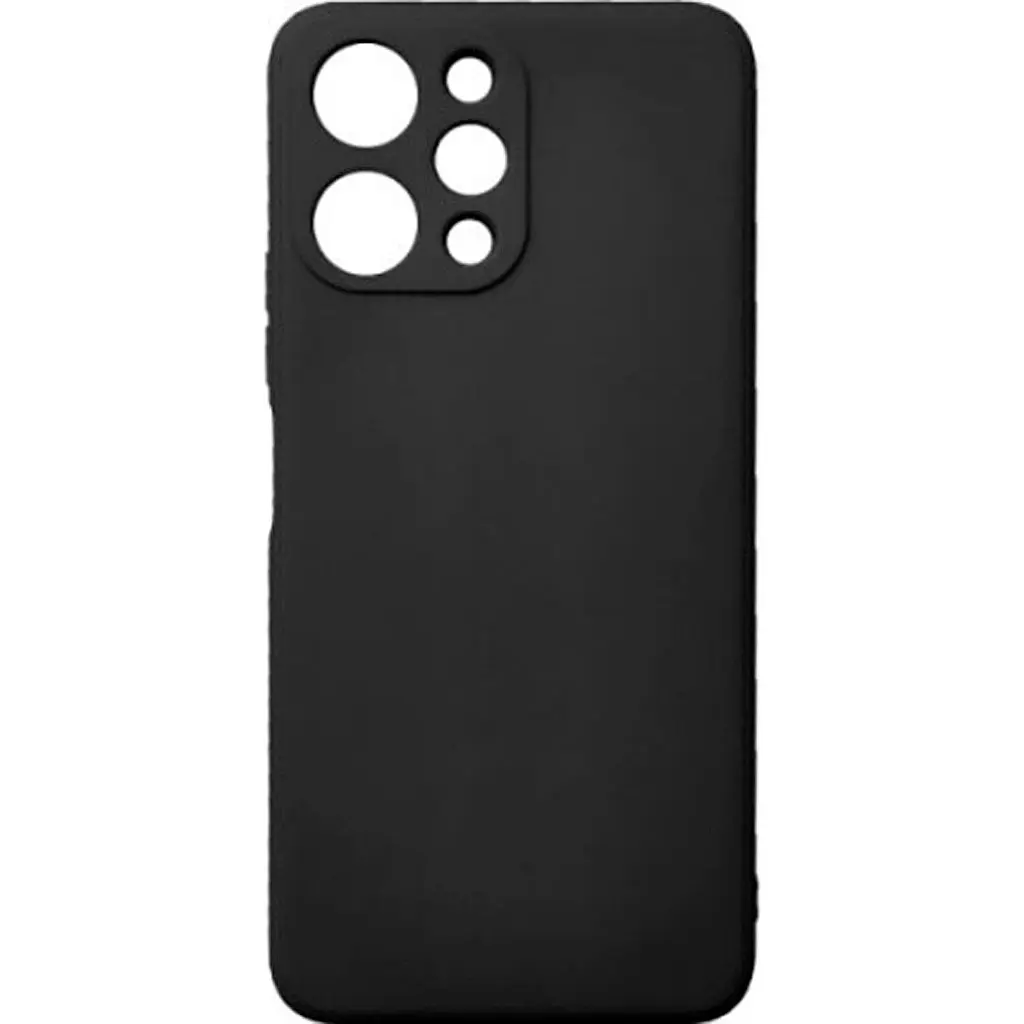 Чохол DK Full Silicone Case для Xiaomi Redmi 12 4G/5G Black [92457] - фото 3