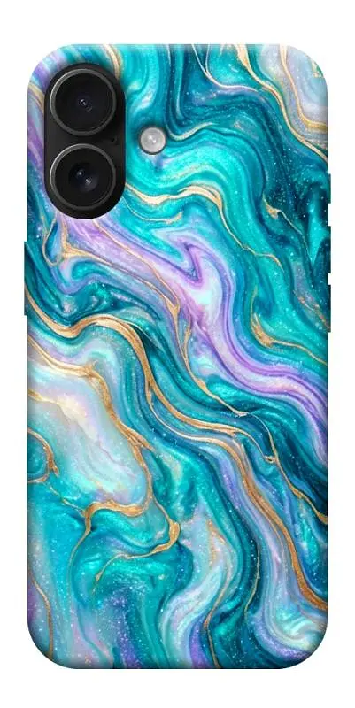 TPU чохол Demsky Mermaid marble для Apple iPhone 17 (6.3")