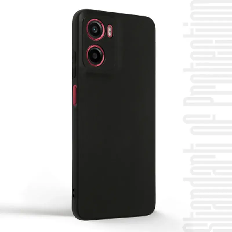 Чохол до мобільного телефона Armorstandart Matte Slim Fit Motorola G05 / E15 Camera cover Black (ARM82997) - фото 2