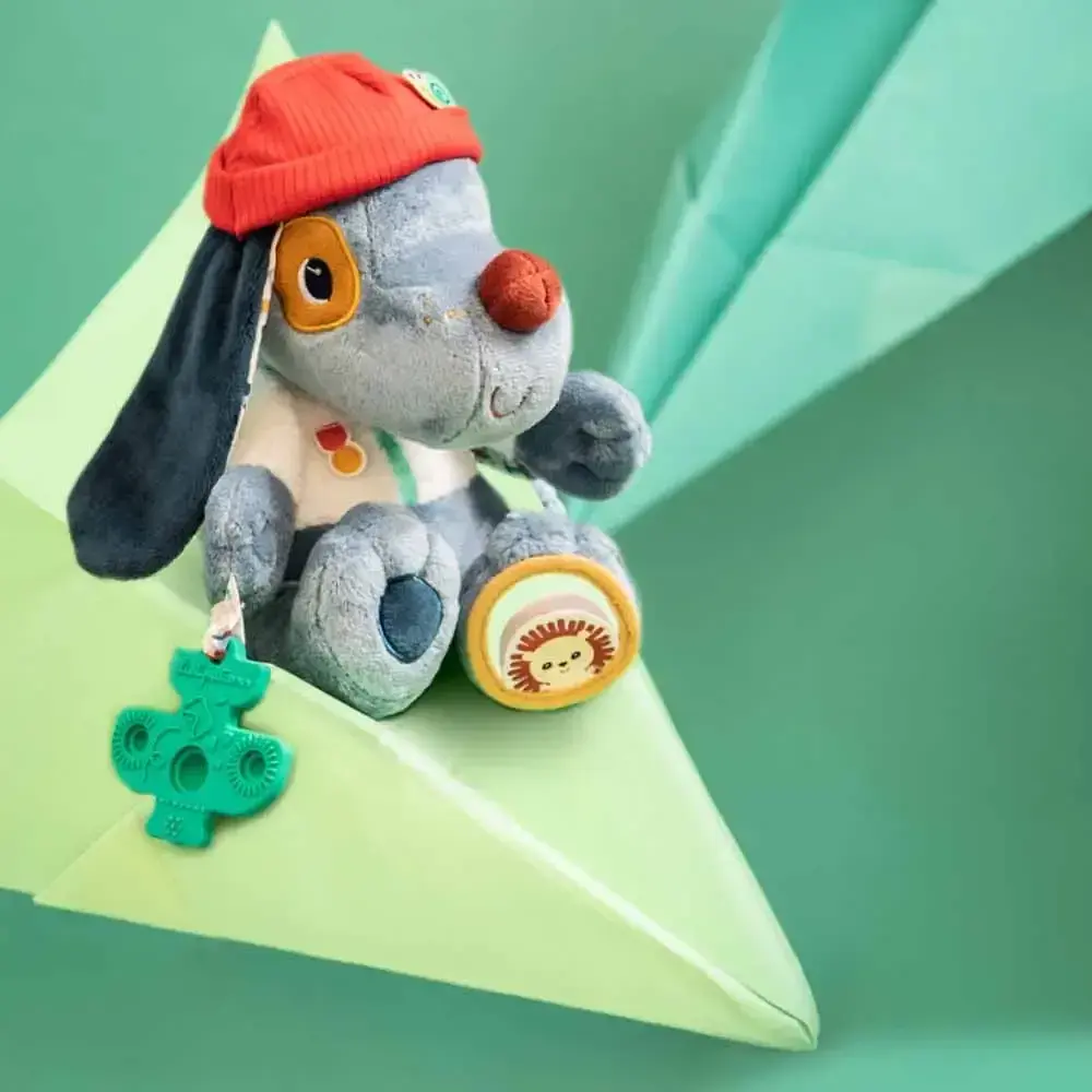 Розвиваюча м'яка іграшка Lilliputiens Собачка Жюль (83554) - фото 6