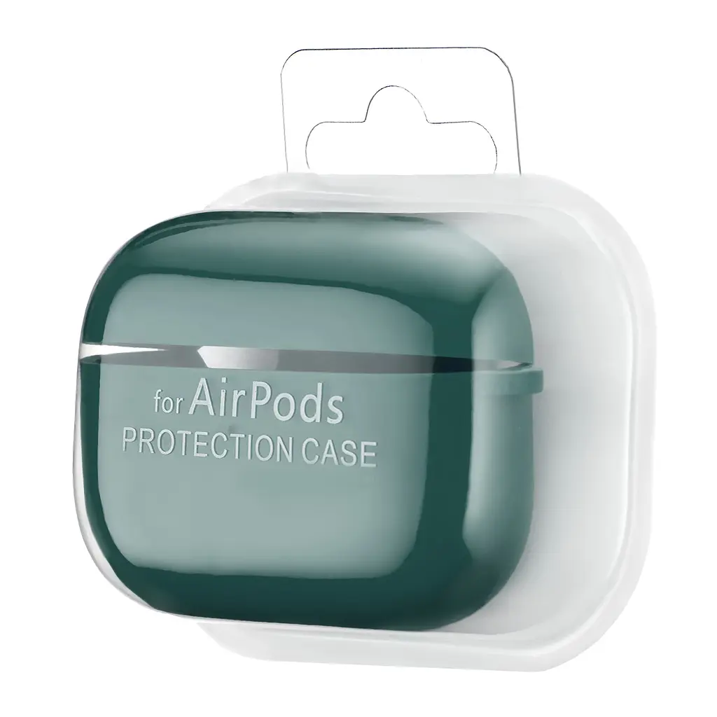 Чохол Silicone Case 2,5mm with microfiber for AirPods Pro Needle Green - фото 2