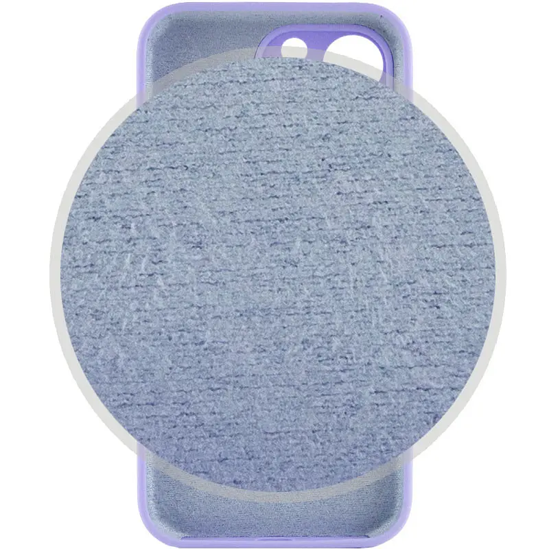 Чохол Silicone Case Full Camera Protective AA для Apple iPhone 14 Pro 6.1" Бузковий / Dasheen - фото 3