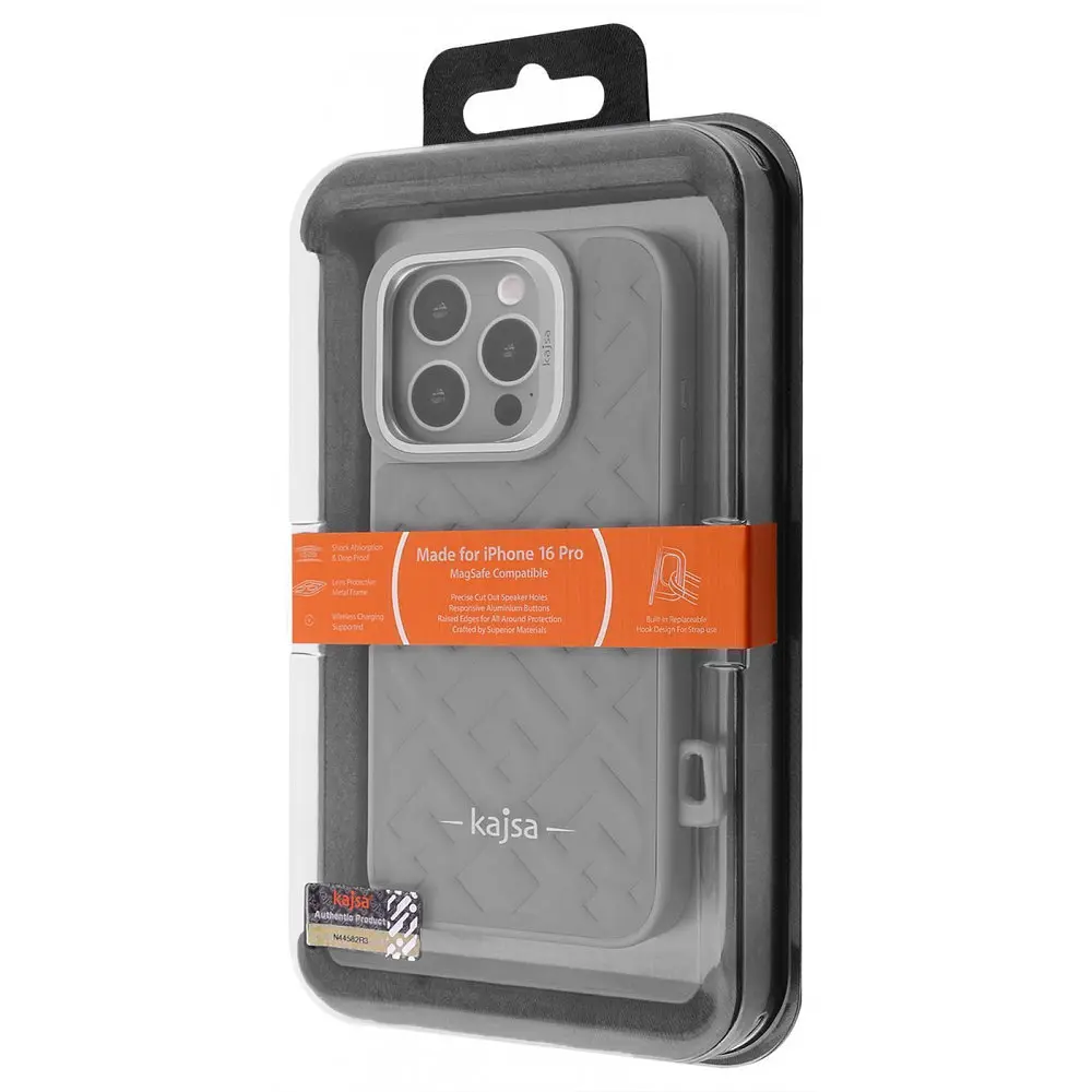 Чохол Kajsa Rhombus Collection with Magnetic Ring iPhone 16 Pro - фото 2