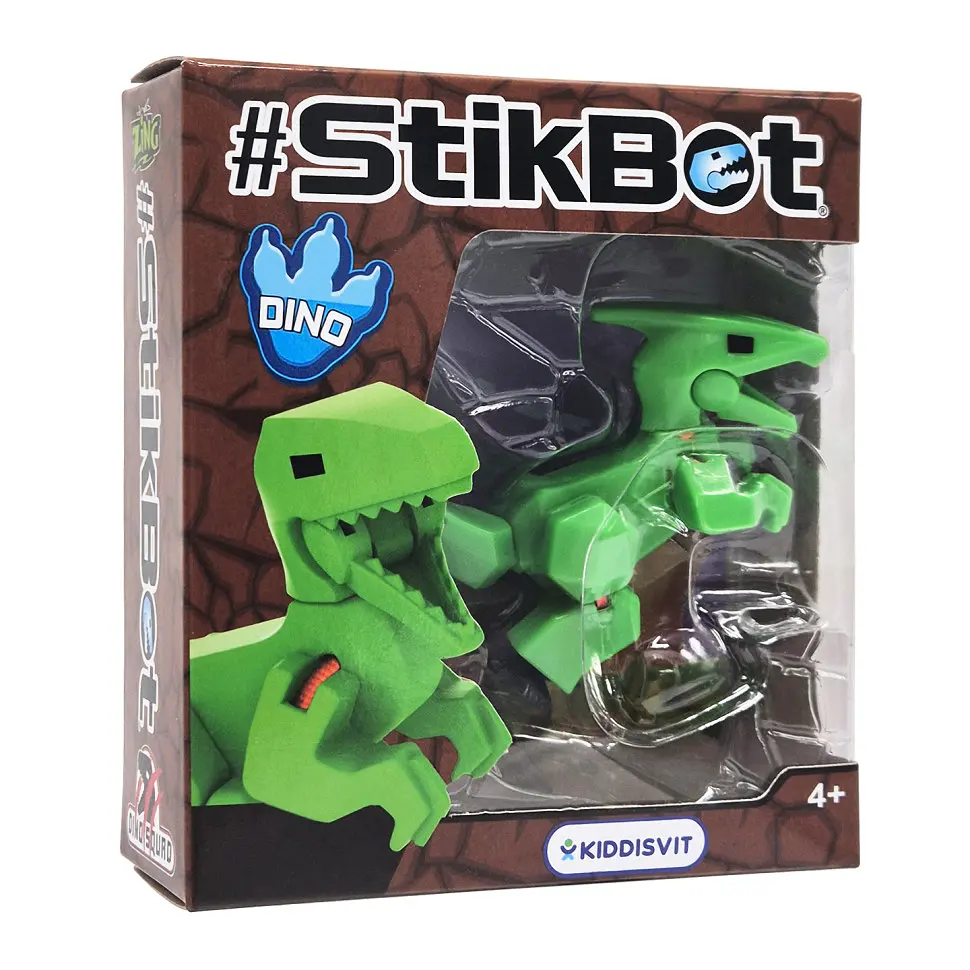 Фигурка для анимационного творчества Паразауролоф Stikbot TST622DN_UAKD-5 Green - фото 2