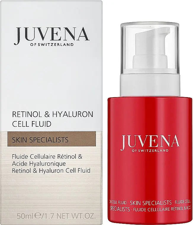 Флюїд з ретинолом та гіалуроновою кислотою Juvena Retinol & Hyaluron Cell Fluid 50 мл (76513) - фото 3