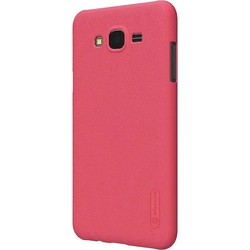 Чохол-накладка Nillkin Super Frosted Shield Samsung Galaxy J7 Neo (J701F) Red - фото 4