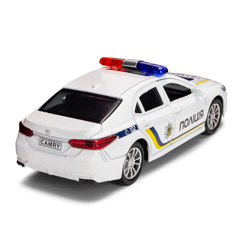 Автомодель дитяча Toyota Camry Поліція TechnoDrive KM250416 масштаб 1:43 - фото 3
