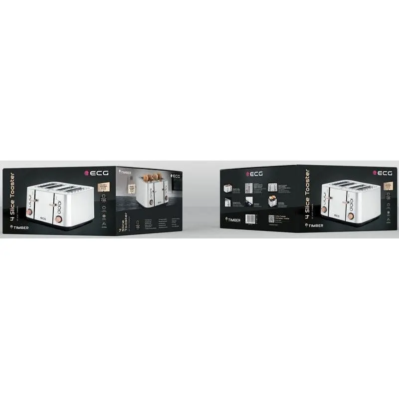 Тостер ECG ST 4767 Timber - фото 12
