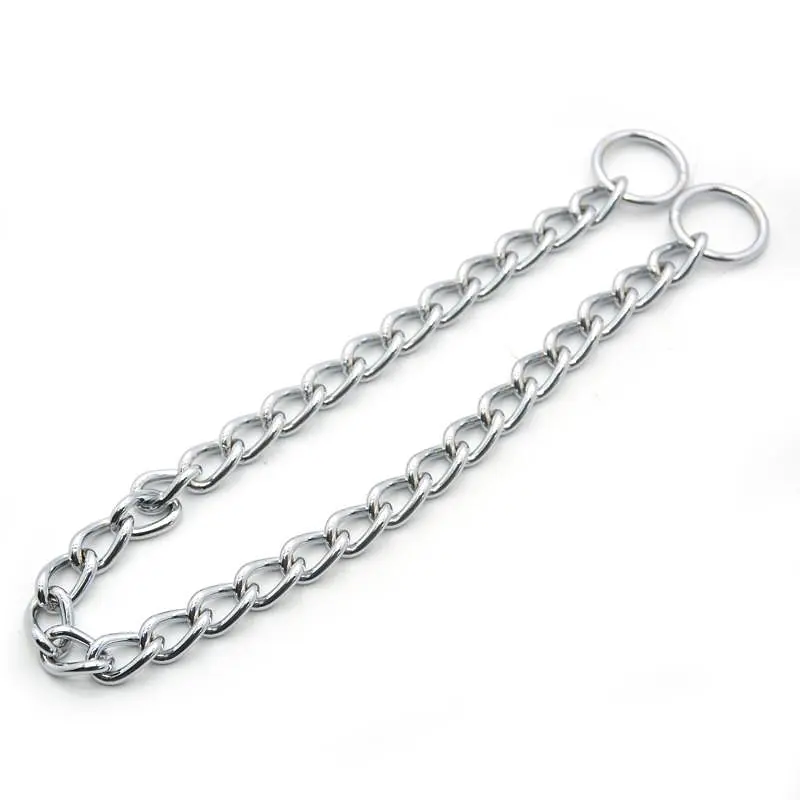 Нашийник ланцюжок ринговка для собак Zoo-hunt металевий РУ 3,5 мм 70 см - фото 2