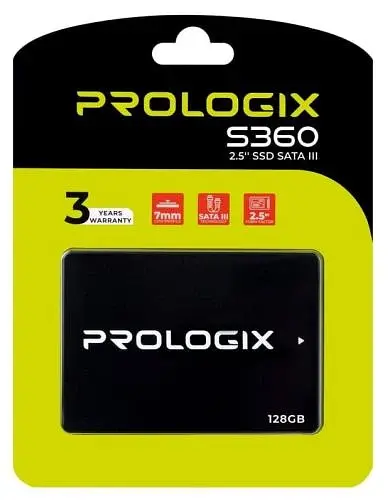 Твердотільний накопичувач SSD 128Gb, ProLogix S360, SATA3, 2.5", 3D TLC, 530/510 МБ/с (PRO128GS360) - фото 3